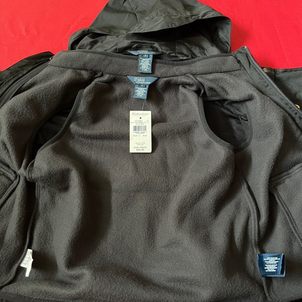🏇🏇 Polo by Ralph Lauren Black 2-1 Power Performance Jacket 🏇🏇 - Picture 6 of 11